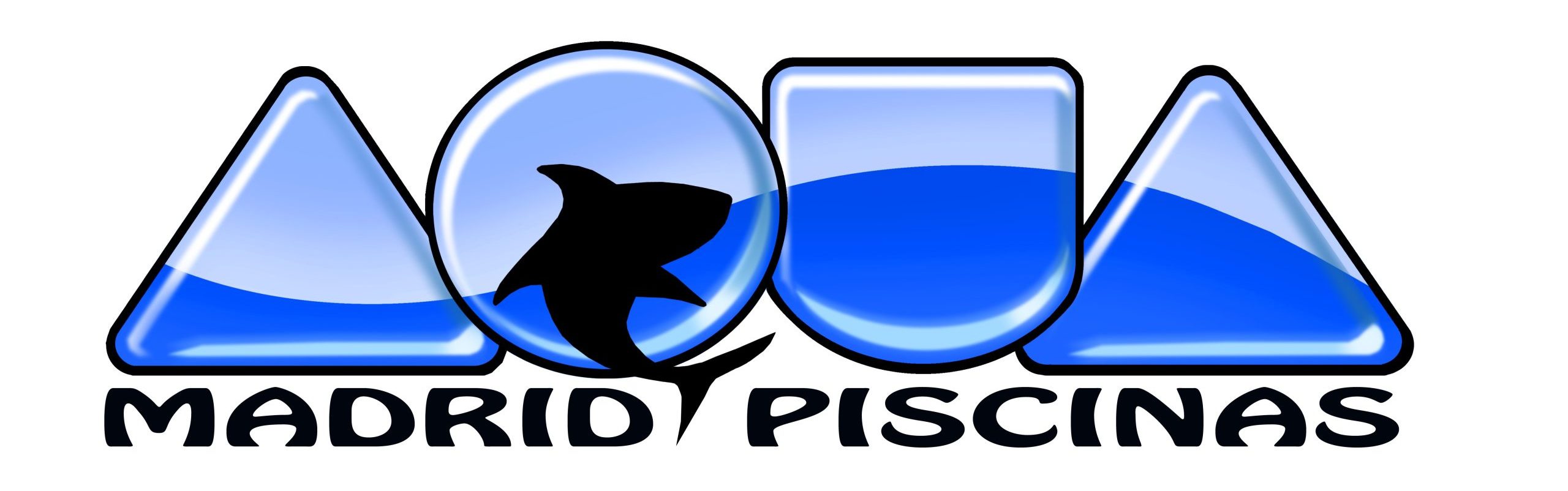 Logotipo de Aqua Madrid Piscinas, empresa especializada en mantenimiento de piscinas en Madrid